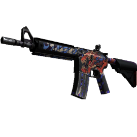 StatTrak™ M4A4 | 龍王 (Король драконов) (Закалённое в боях)