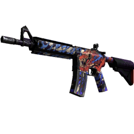 StatTrak™ M4A4 | 龍王 (Король драконов) (После полевых испытаний)