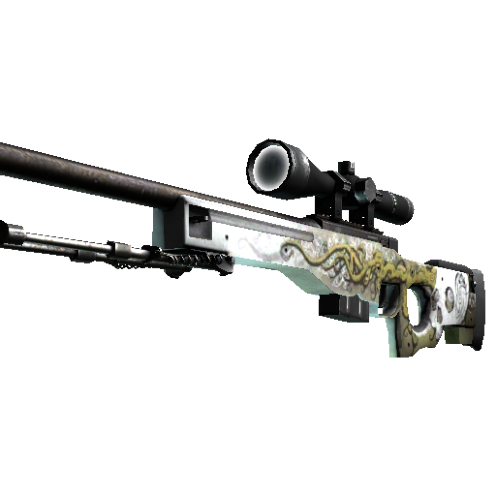 StatTrak™ AWP | Бог червей (Поношенное)