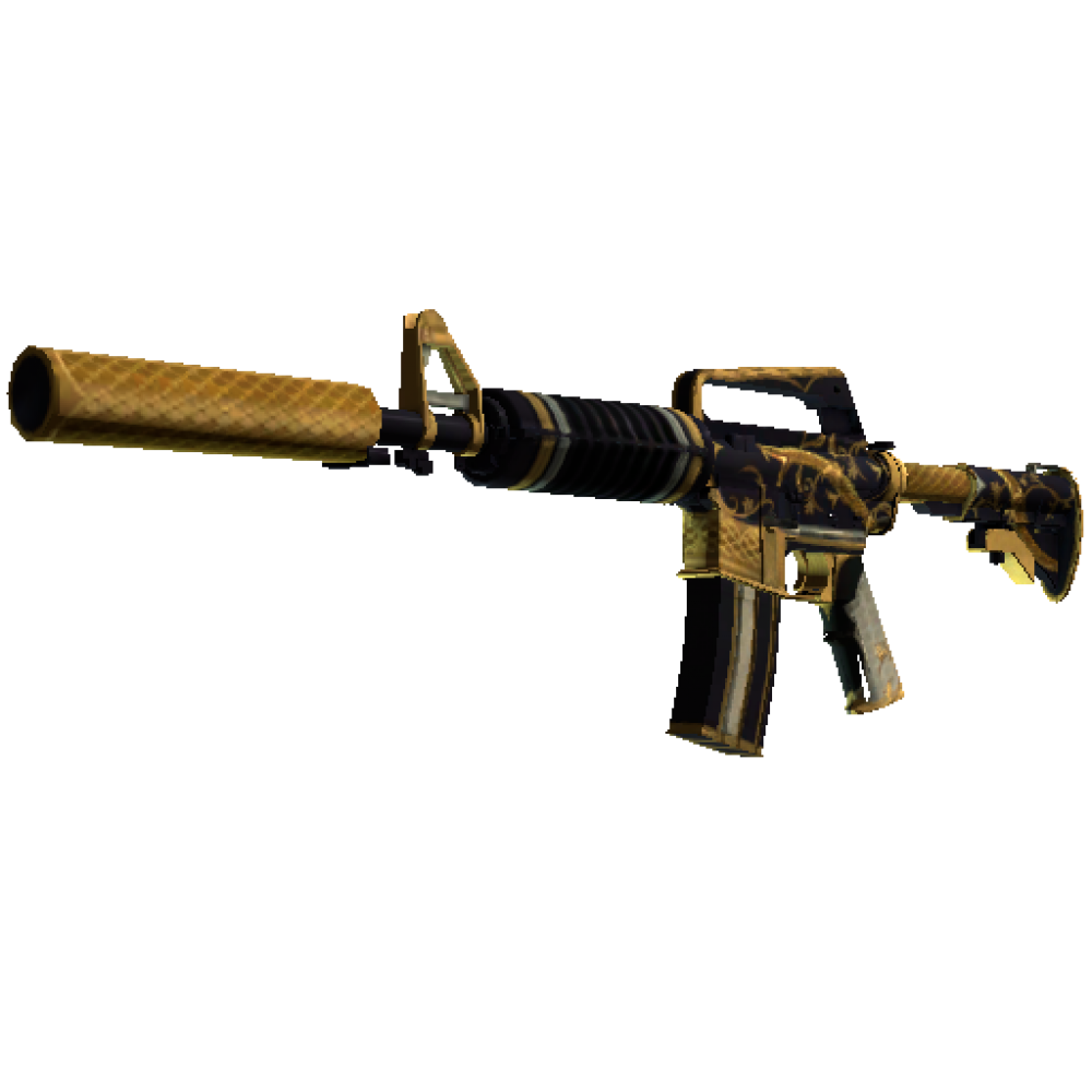 StatTrak™ M4A1-S | Золотая спираль (После полевых испытаний)