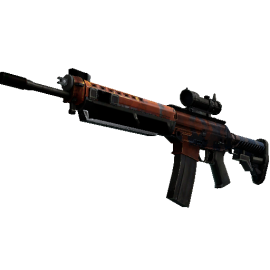 StatTrak™ SG 553 | Близкая опасность (Поношенное)