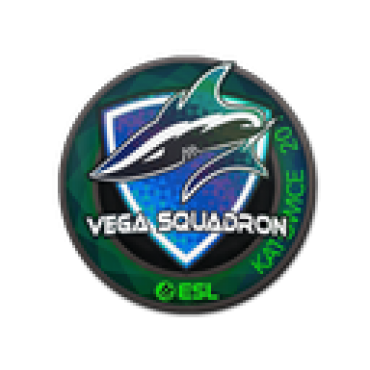 Наклейка | Vega Squadron (голографическая) | Катовице 2019