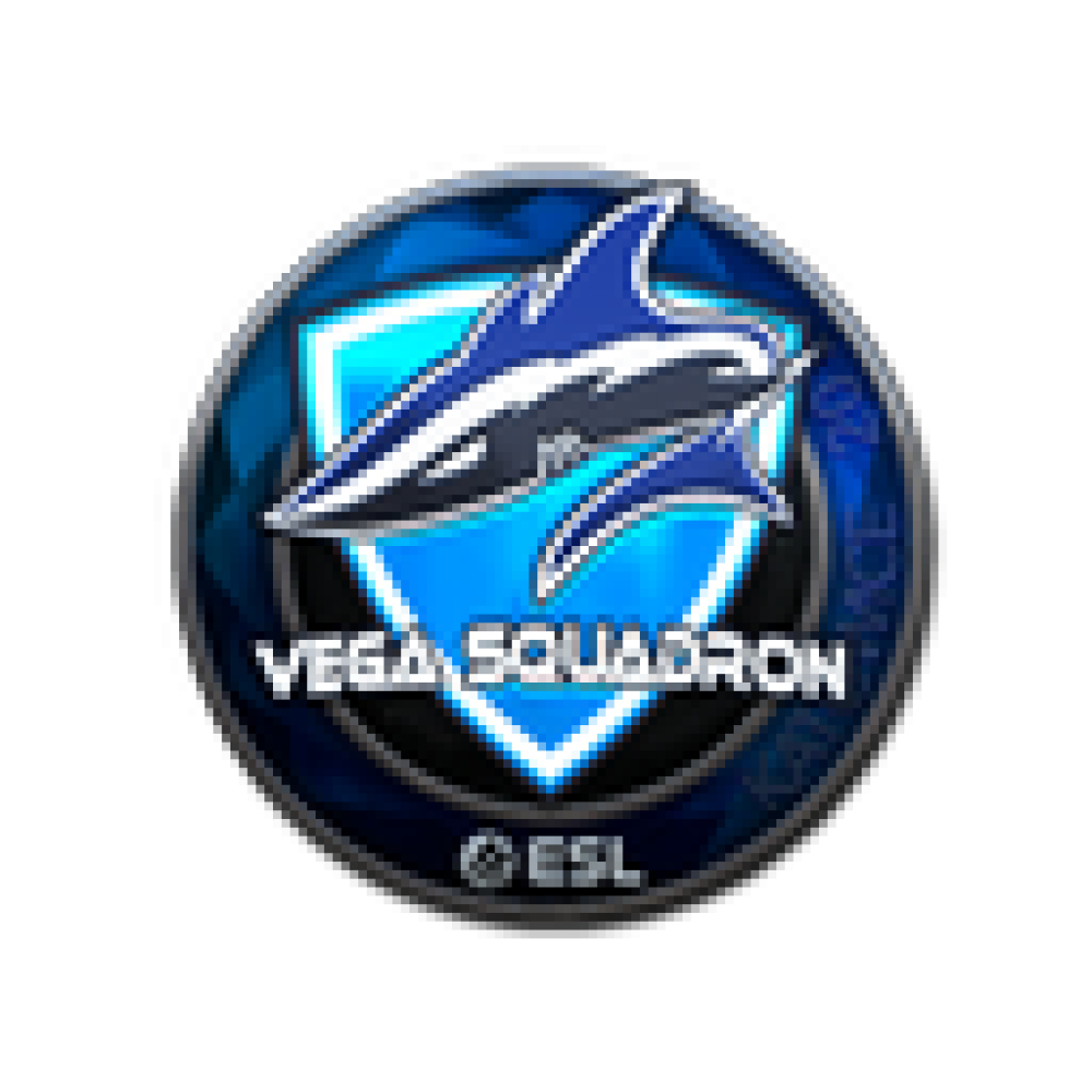 Наклейка | Vega Squadron (металлическая) | Катовице 2019