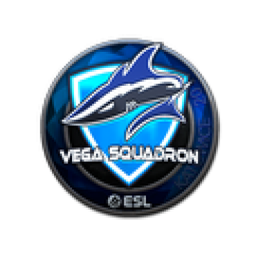 Наклейка | Vega Squadron (металлическая) | Катовице 2019