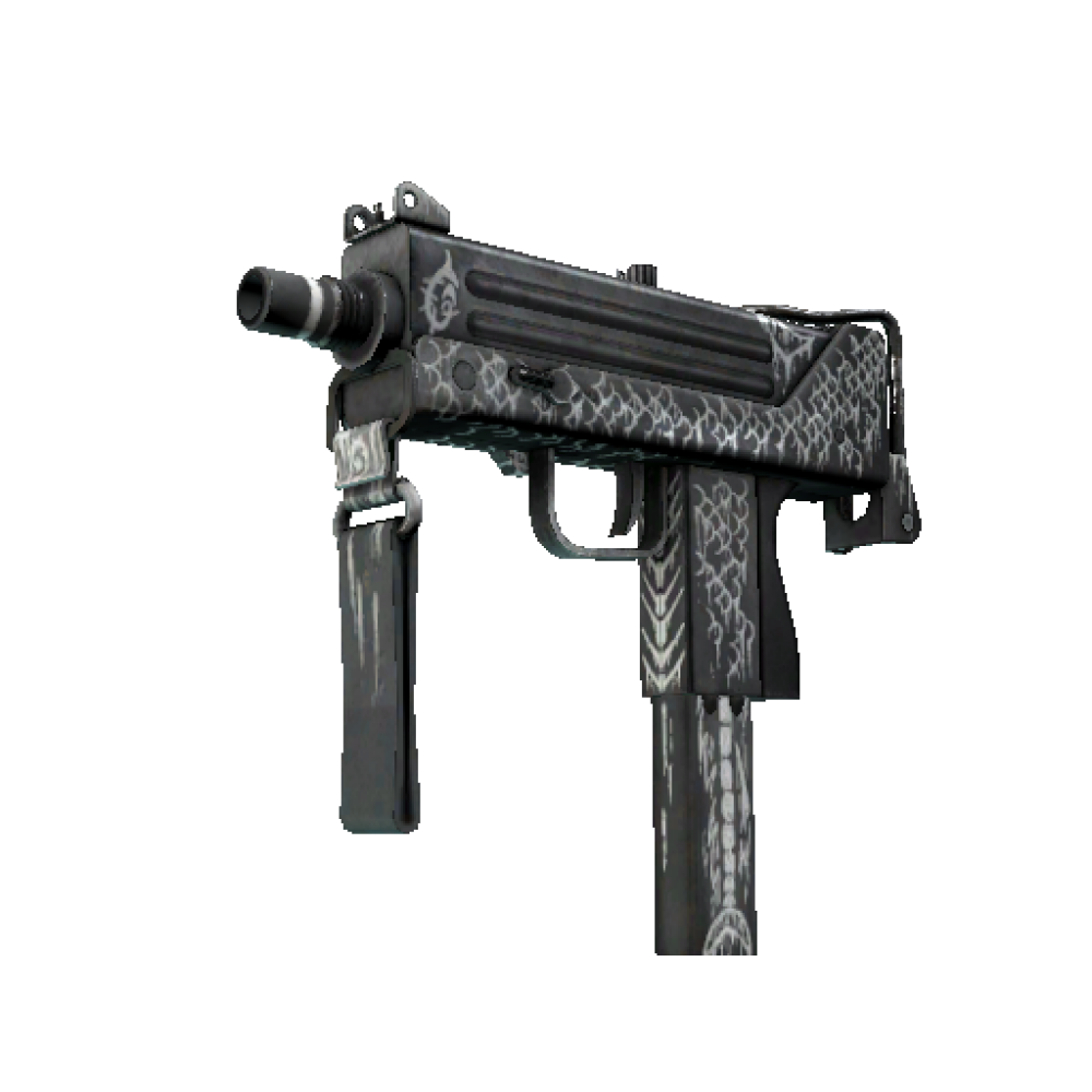 StatTrak™ MAC-10 | Whitefish  (Закалённое в боях)