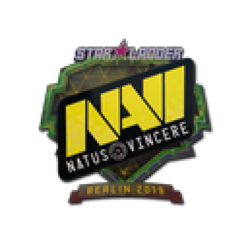 Наклейка | Natus Vincere (голографическая) | Берлин 2019