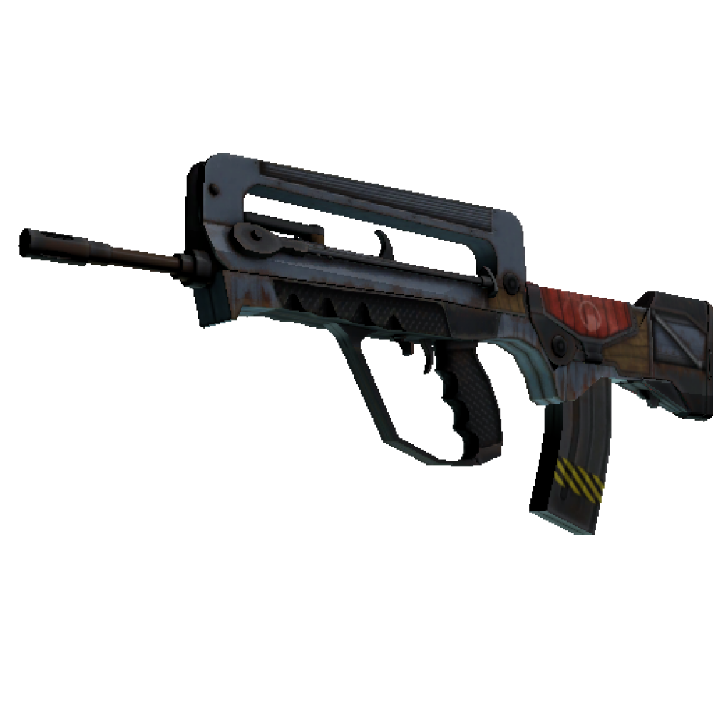 StatTrak™ FAMAS | Резерв (Поношенное)