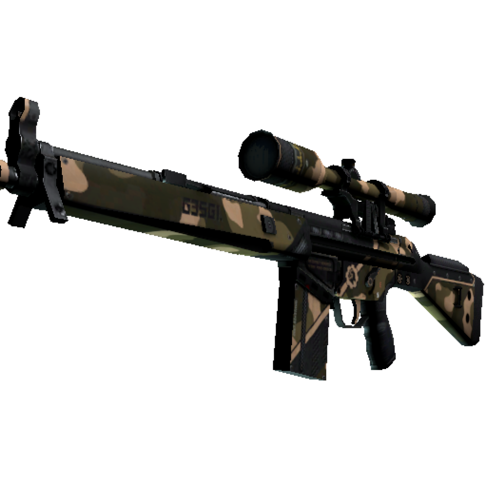 StatTrak™ G3SG1 | Чёрный песок (Поношенное)