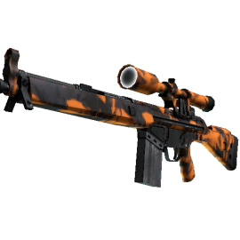 StatTrak™ G3SG1 | Оранжевые осколки (Прямо с завода)