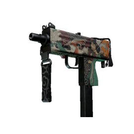 StatTrak™ MAC-10 | Шарм (Закалённое в боях)