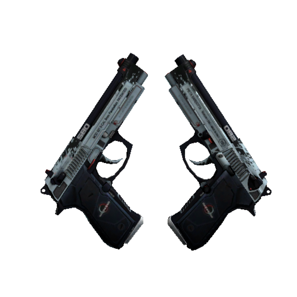 StatTrak™ Dual Berettas | Катастрофа (Закалённое в боях)