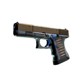 StatTrak™ Glock-18 | Прозрачный полимер (Немного поношенное)