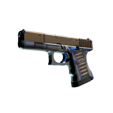 StatTrak™ Glock-18 | Прозрачный полимер (Немного поношенное)