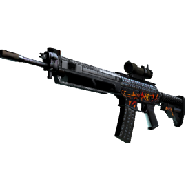 StatTrak™ SG 553 | Тяжёлый метал (Немного поношенное)