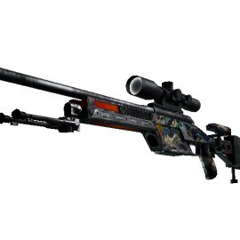 StatTrak™ SSG 08 | Пламя дракона (Закалённое в боях)