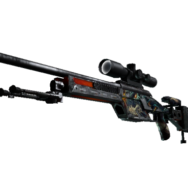 StatTrak™ SSG 08 | Пламя дракона (Закалённое в боях)