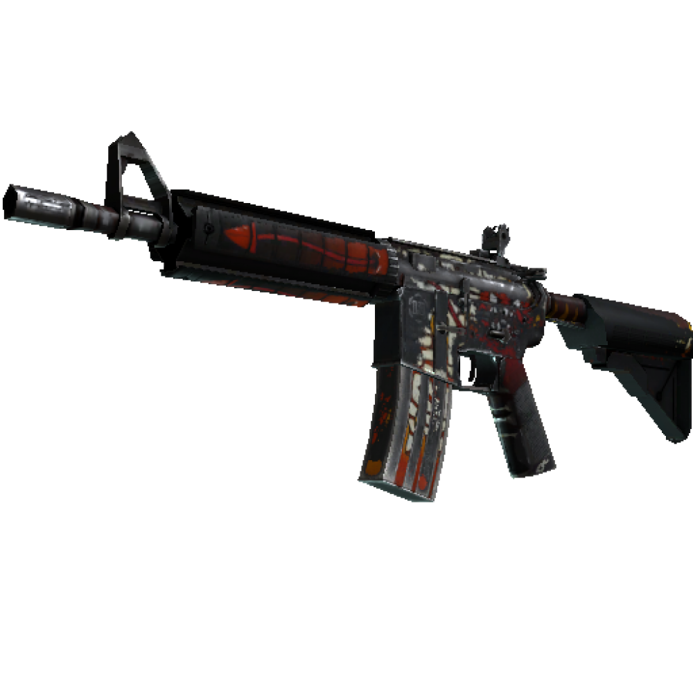 M4A4 | Адское пламя (Закалённое в боях)