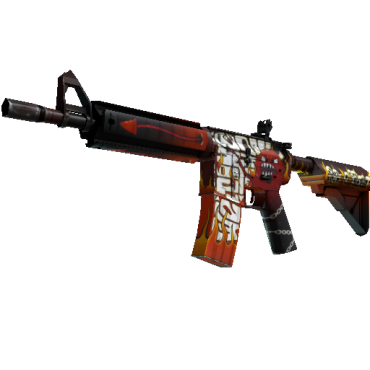 StatTrak™ M4A4 | Адское пламя (Прямо с завода)