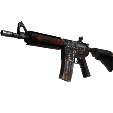 StatTrak™ M4A4 | Адское пламя (Закалённое в боях)