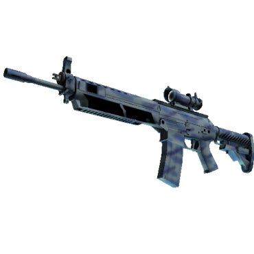 StatTrak™ SG 553 | Брызги волны (Немного поношенное)