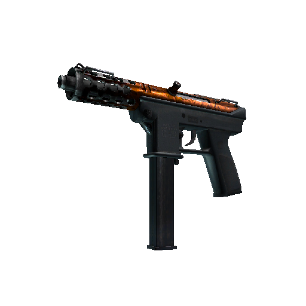 Tec-9 | Красный кварц (Поношенное)